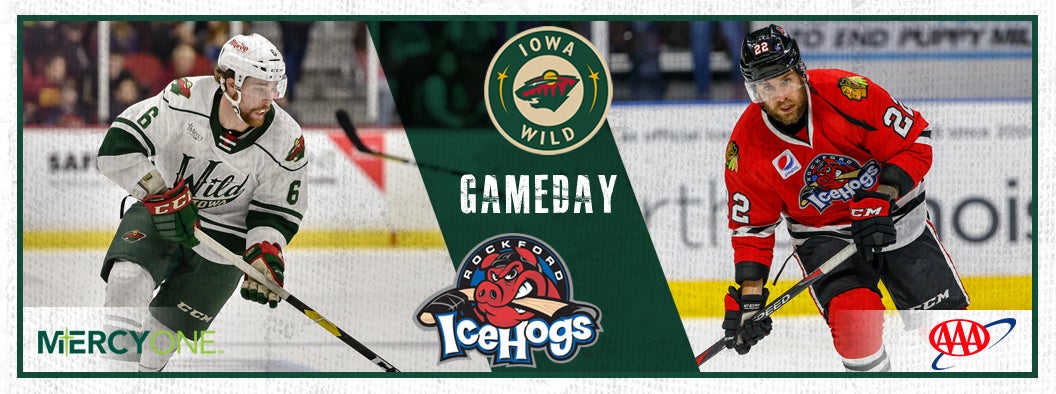 GAME PREVIEW: IOWA WILD AT ROCKFORD ICEHOGS