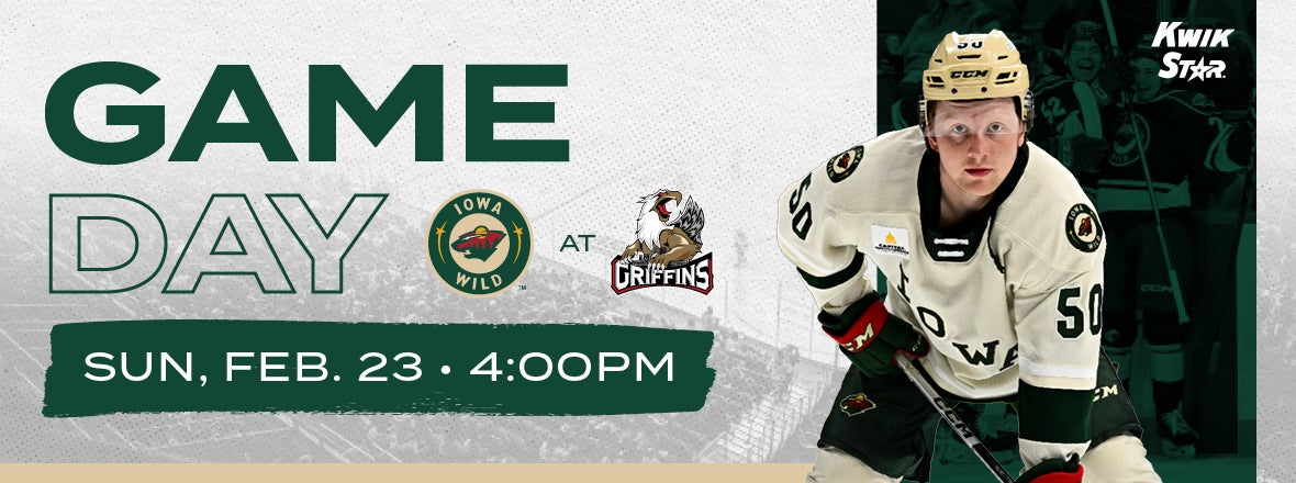 GAME PREVIEW: IOWA WILD AT GRAND RAPIDS GRIFFINS 