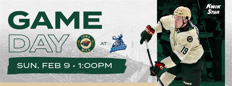 GAME PREVIEW: IOWA WILD AT MANITOBA MOOSE