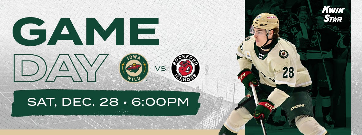 GAME PREVIEW: IOWA WILD VS. ROCKFORD ICEHOGS 