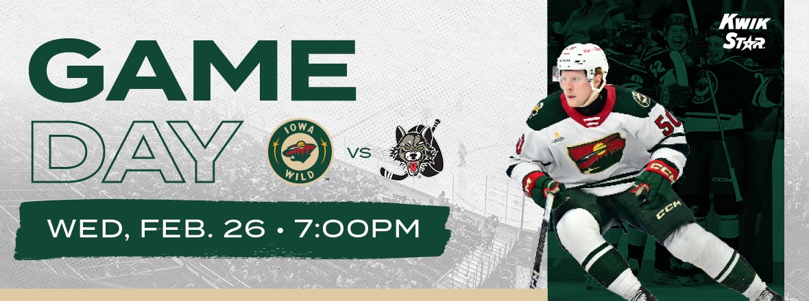 GAME PREVIEW: IOWA WILD VS. CHICAGO WOLVES