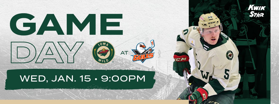 GAME PREVIEW: IOWA WILD AT SAN DIEGO GULLS 