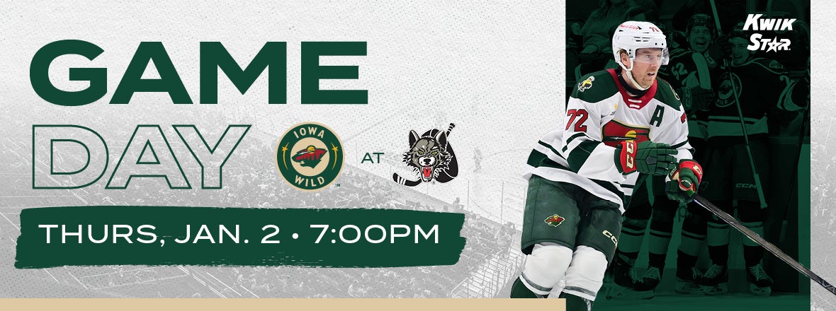 GAME PREVIEW: IOWA WILD AT CHICAGO WOLVES 