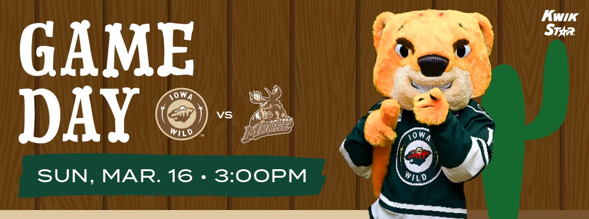 GAME PREVIEW: IOWA WILD VS. MANITOBA MOOSE 