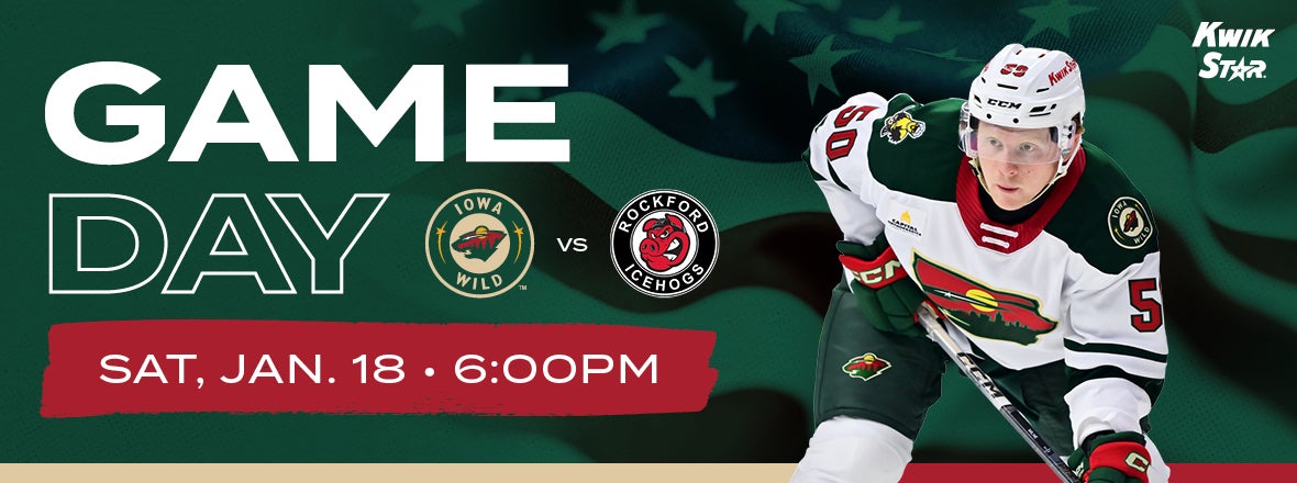 GAME PREVIEW: IOWA WILD VS. ROCKFORD ICEHOGS 