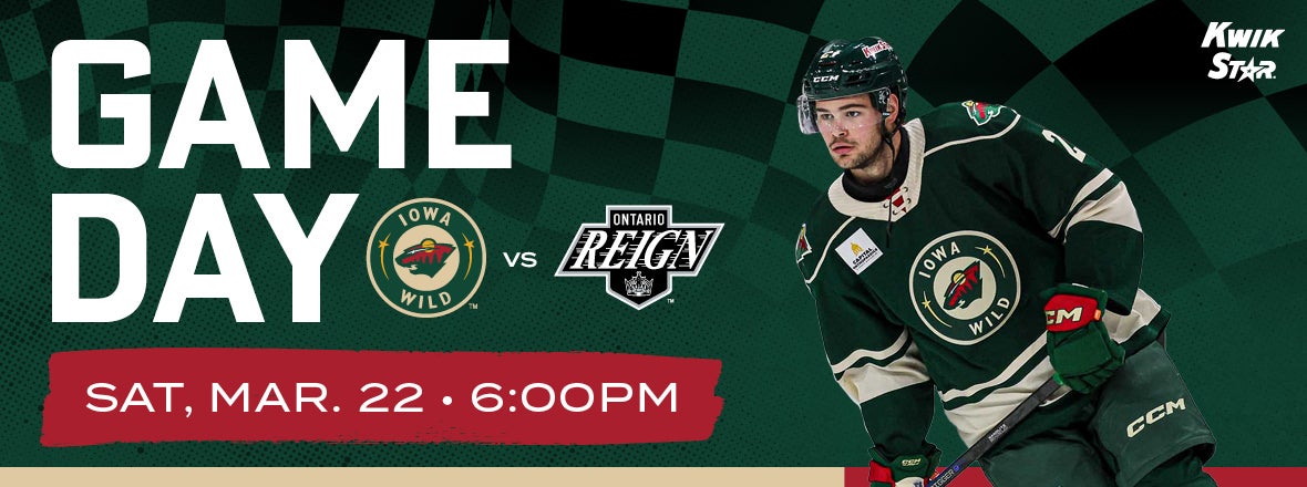 GAME PREVIEW: IOWA WILD VS. ONTARIO REIGN 