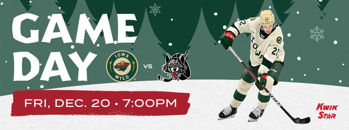 GAME PREVIEW: IOWA WILD VS. CHICAGO WOLVES