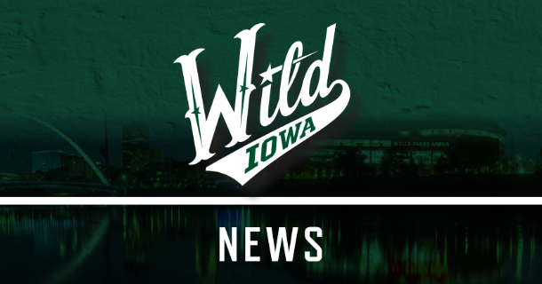 2022/23 Set #1 Green Jersey, Player Worn, (Signed) Milne - Iowa Wild Hockey  Club