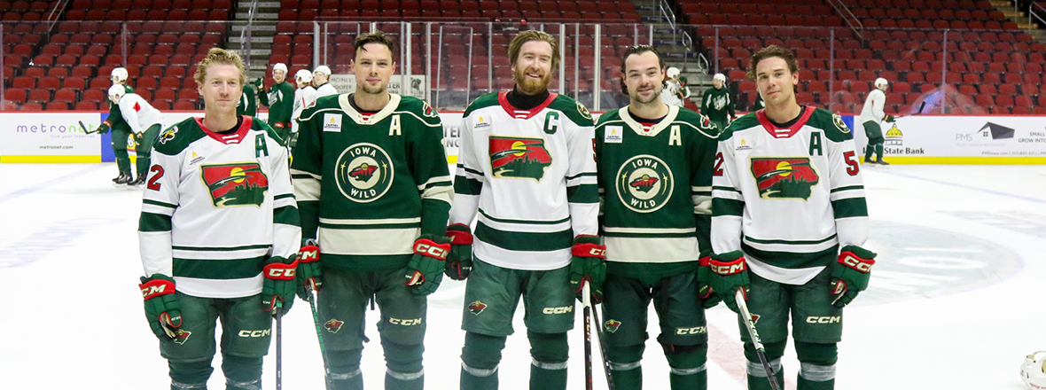 IOWA WILD NAMES CAPTAINS FOR 2024-25 SEASON