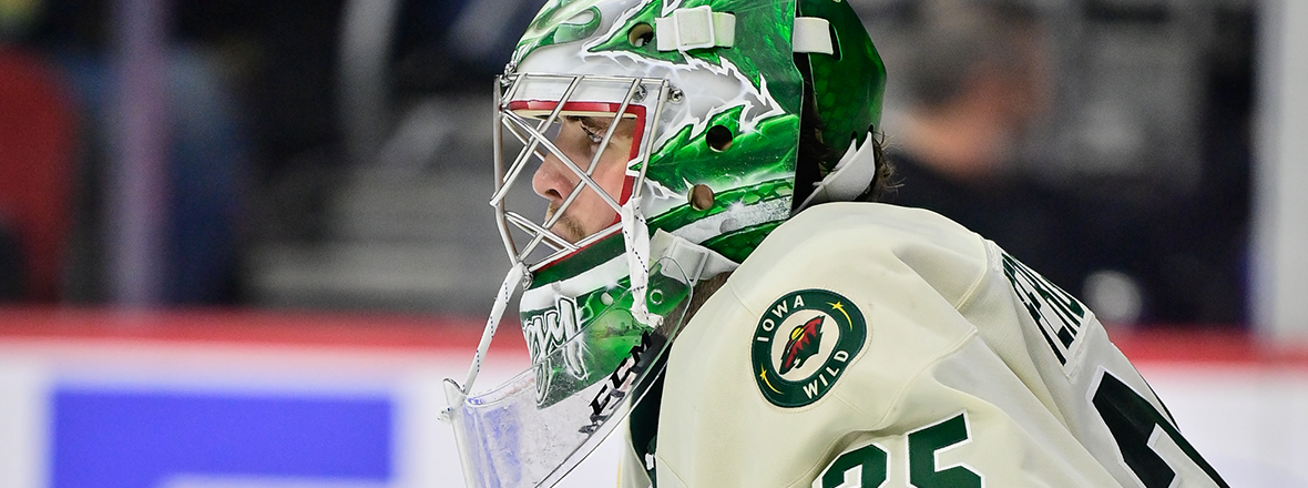 MINNESOTA WILD RECALLS GOALTENDER DYLAN FERGUSON 