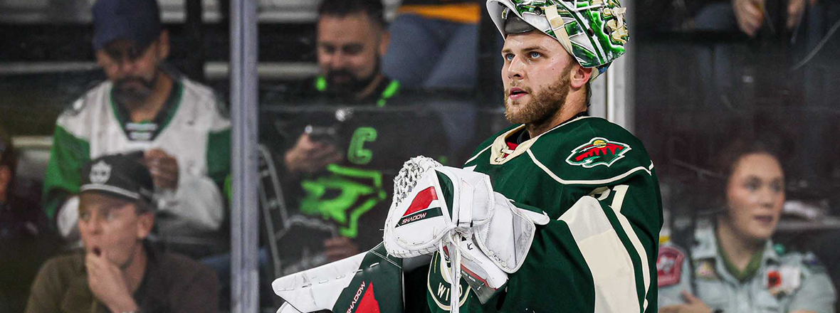 IOWA WILD RECALLS GOALTENDER SAMUEL HLAVAJ FROM HEARTLANDERS