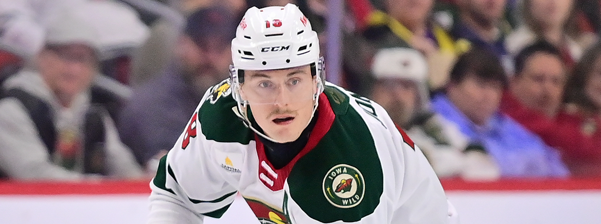 MINNESOTA WILD RECALLS FORWARD BEN JONES FROM IOWA